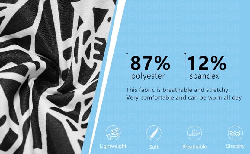 Fulbelle Golf Skorts Skirts for Women with 3 Pockets 20" Knee Length High Waisted Skorts