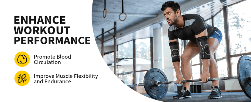 CAMBIVO 2 Pack Tennis Elbow Brace for Tendonitis and Tennis Elbow,Golfers Elbow, Arm Compression Sleeves for Women and Men, Bíceps Support Sleeve for Weightlifting, Basketball and Workout