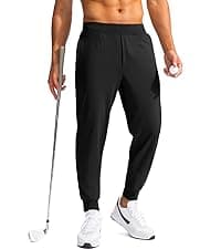 G Gradual Men's Sweatpants with Zipper Pockets Tapered Joggers for Men Athletic Pants for Workout, Jogging, Running