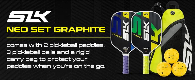 Selkirk Sport Pickleball Paddles Set of 2 | Designed in The USA | Choose The SLK Neo Graphite, SLK Neo Fiberglass Pickleball Set or SLK Atlas Pickleball Bundle