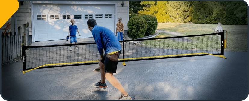 JAYA Ultra Stable Pickleball Net with Ball Holder and Balls, Weight Upgrade, IPF Standard 22 feet, Easy Setup