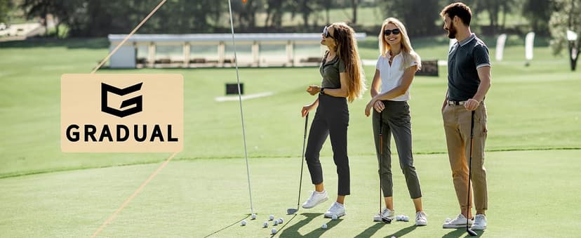 G Gradual Women's Pants with Deep Pockets 7/8 Stretch Ankle Sweatpants for Golf, Athletic, Lounge, Travel, Work