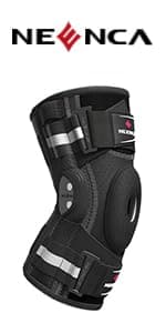NEENCA Knee Braces for Knee Pain Relief, Compression Knee Sleeves with Patella Gel Pad & Side Stabilizers, Knee Support for Weightlifting, Running, Workout, Arthritis, Meniscus Tear, Men Women. ACE-53