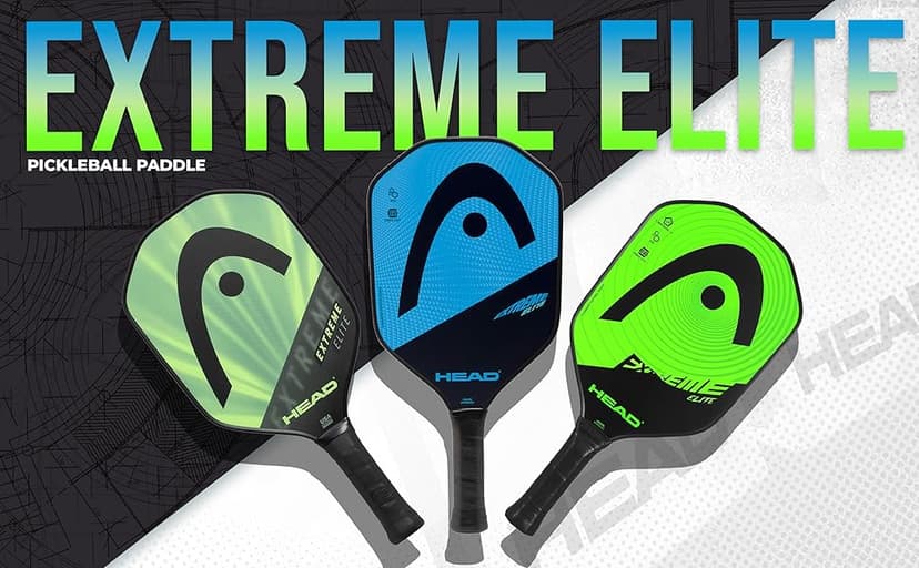 Head Extreme Elite Fiberglass Paddle with Honeycomb Polymer Core & Comfort Grip