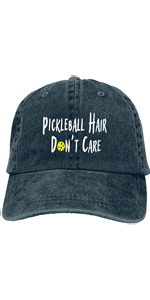 NVJUI JUFOPL Embroidered Pickleball Hat for Men Women, Funny Baseball Cap