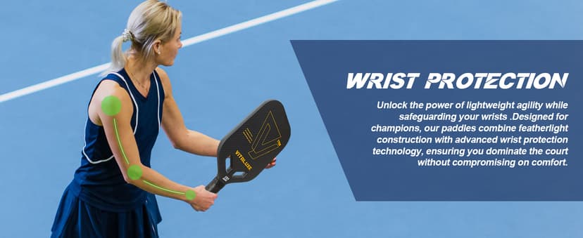 Carbon Fiber Pickleball Paddle, Edgeless T700+3K Textured Carbon Friction Surface,Thermoformed Pickleball Paddle with Aerodynamic Design Used for tournaments, Power & Control & Spin Max