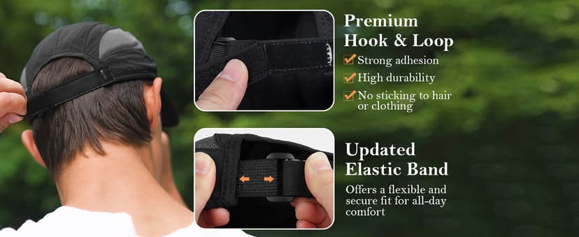 GADIEMKENSD Quick Dry Run Hat Cooling Breathable Mesh