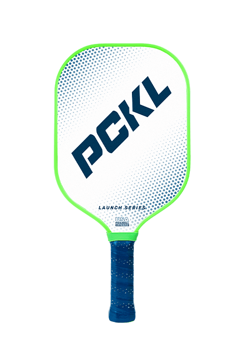 PCKL Pickleball Paddle Pro Series and Power Series | USA Pickleball Approved | Graphite Carbon Face | Edgeless Design | Choose Blue or White Pickleball Paddle