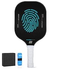 Pickleball Paddles,USAPA Approved Titanium Aluminum Surface & Titanium Aluminum Core Pickleball Set,Pickle Ball Paddles Set of 2 for Men Women New Players