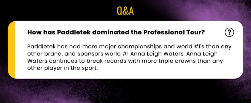 Paddletek Phoenix G6 Pickleball Paddle | Professional Pickleball Paddles with Honeycomb Core, Polycarbonate Surface, Graphite PolyCore & High Tack Performance Grip | USAPA Approved