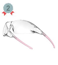 ANSI Z87.1 Anti-Fog Wrap-Around Clear Safety Glasses, Pickleball lab chemistry goggles with Scratch Resistant