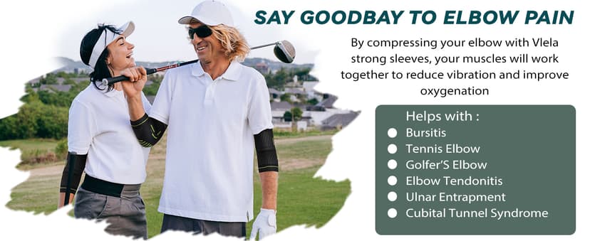 Tennis Elbow Sleeve,Elbow Compression Sleeve, Elbow Brace For Tendonitis and Tennis Elbow,Golfers, Arthritis, Bursitis. Elbow Pain Relief,Weightlifting, Fit for Men & Women