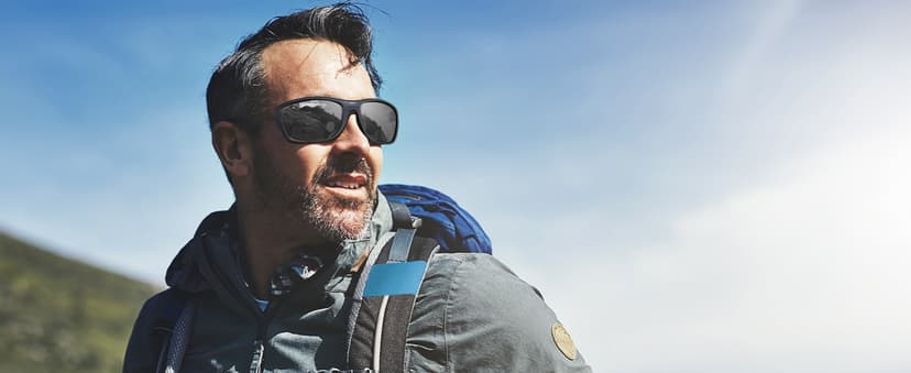 suoso Polarized Sports Sunglasses for Men: UV400 Protection Glasses Womens Wrap Around Goggles for Driving Fishing