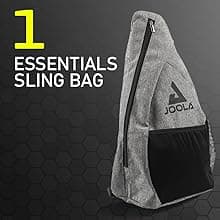 JOOLA Pickleball Paddles & Sets – Agassi Shape or Essentials – Fiberglass or Carbon Fiber Surface – UPA-A & USAP Approved – Single Paddle or Pickleball Set with Balls & Bag – Enhanced Spin & Control