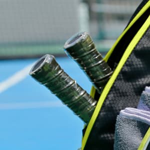 Mangrove Pickleball Bag, Men's & Women's Pickleball Backpack, Adjustable Sling Bag w/Fence Hook/Large Capacity/Safety Pocket