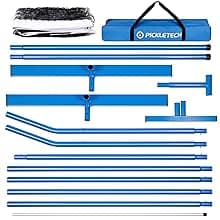 Portable Pickleball Net - 22 FT USAPA Regulation Size, Applies to Indoor & Outdoor & Driveway, Pickle Ball Net System with Carrying Bag