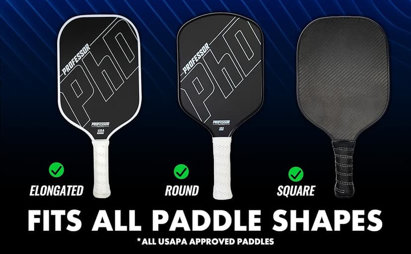 Professor Pickleball Paddle Neoprene Cover - Universal Fitting Cover Pickleball Paddles - Prevents Scratches & Dents - Perfect for Travel & Protection