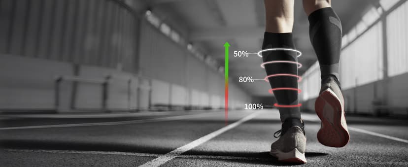 CAMBIVO 3 Pairs Calf Compression Sleeve for Women Men, Leg Support for Shin Splints
