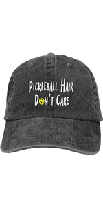 NVJUI JUFOPL Embroidered Pickleball Hat for Men Women, Funny Baseball Cap