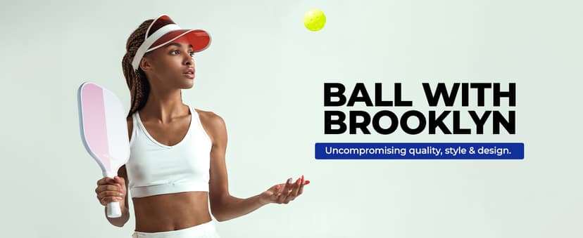 Brooklyn Pickleball Co. | Pickle Ball Paddle Cover | 13mm or 14mm Paddles up to 8" Wide | Single Case | Racket Sleeve | Protective Head Cover