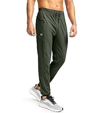 G Gradual Men's Sweatpants with Zipper Pockets Tapered Joggers for Men Athletic Pants for Workout, Jogging, Running