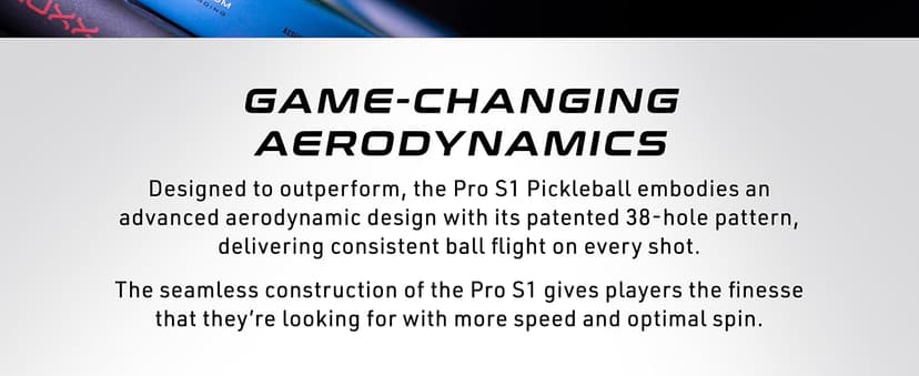 Selkirk Pro S1 Ball | Crack-Resistant | 38 Hole Outdoor Pickleball Balls | USAPA Approved Pickle Ball for Tournament Play | Advanced Aerodynamics |