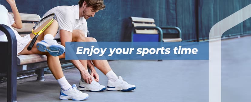 FitVille Men‘s Wide Pickleball Shoes All Court Tennis Shoes with Arch Support for Plantar Fasciitis