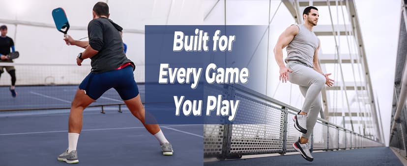 FitVille Wide Tennis Shoes for Men Pickleball Shoes Lightweight Breathable All Court Athletic Shoes with Arch Support & Wide Toe Box