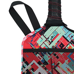 HEYSKAY Pickleball Paddle Cover Pickleball Racket Sleeve Bag with Handle Strap Pickle-Ball Equipment Protective Paddle Sleeve with Mesh Pocket