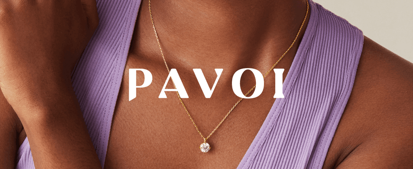 PAVOI 14K Gold Plated Dainty Cubic Zirconia Pendant Necklace for Women | Dot, Elephant, Butterfly, Pineapple, Lock, Knot, Palm Tree, Bow, Smiley Pendant | Layering Chain Necklaces