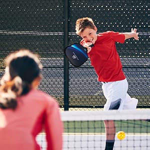 Portable Pickleball Set with Net | 4 USAPA Approved Graphite Paddles, Duffle Bag, Regulation Size Pickleball Net System, Assembly Manual, 8 Outdoor Pickleball Balls and Carry Bag
