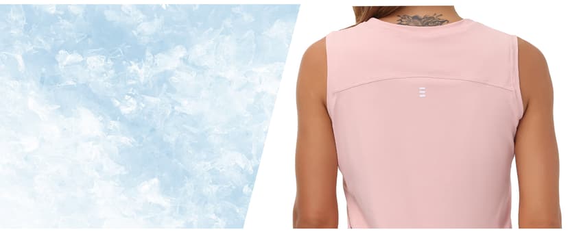 THE GYM PEOPLE Women's Workout Tops in Ice Silk Quick Dry Sleeveless