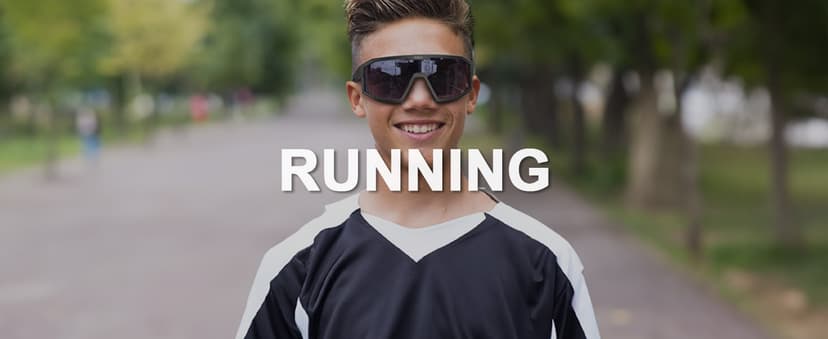 Eazyrun Polarized Small Sports Sunglasses for Youth Women, Baseball Softball Cycling Running Pickleball Padel tennis