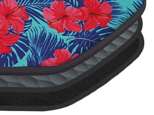 Pickleball Paddle Sleeve | Canvas Cover with Padding and Zipper | Protective Paddle Case for Rackets | Lightweight Pickleball Holder for Storage | Cover Only | Elongated & Standard Size