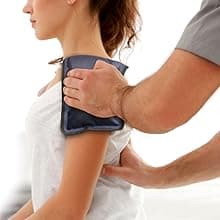 NatraCure Hot or Cold Therapy Shoulder Ice Pack Wrap, Shoulder Brace for Shoulder Pain Relief - (Heating Pad for Rotator Cuff Injuries, Surgery, Gym Injuries, Baseball, Pitching Injuries) - 6032