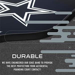 Franklin Sports NFL Pro Pickleball Paddle – 13MM Signature Series Pro Pickleball Paddle with MaxGrit Surface - Official NFL Team – USAP Approved - Premium Quality - Authentic NFL Team Logos