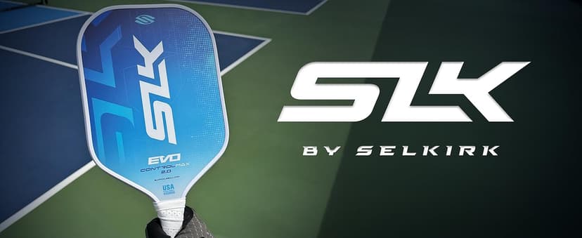 Selkirk Sport SLK Evo Pickleball Paddle | Designed in The USA | Power, Control or Hybrid | Fiberglass & Carbon Fiber with SpinFlex Surface
