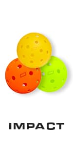 CORE Pickleball Balls for Professionals and All Levels of Play - Set of 4-50 Balls with 40 Holes - Durable & Seamless Design - Premium Outdoor Pickleball Balls, Polypropylene - USA Pickleball Approved