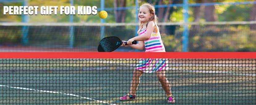 BAGAIL Portable Pickleball Net Set with Wheels, 22 FT Regulation Size & 11 FT Half Court Size 2-in-1 Pickle Ball Net with Ball Collector, Carry Bag, 4 Pickle Balls, Easy Setup for Outdoor Indoor