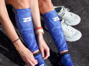 Zensah Running Leg Compression Sleeves - Shin Splint, Calf Compression Sleeve Men and Women