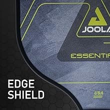 JOOLA Stratos or Essentials Pickleball Paddle – Reinforced Fiberglass Surface, Honeycomb Polypropylene Core, USAPA Approved, Durable & Beginner-Friendly Pickleball Racket with Comfortable Grip