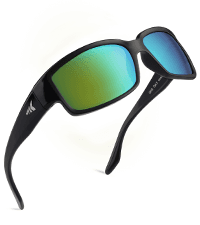 KastKing Huzzah Polarized Sport Sunglasses for Men and Women, Ideal for Driving Fishing Cycling and Running,UV Protection