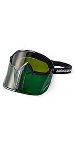 Jackson Safety SG Safety Glasses - Eye Protection for Men & Women - Anti-Scratch Lens with Black Frame - ANSI Z87.1 - Pack of 3 (Multiple Styles)