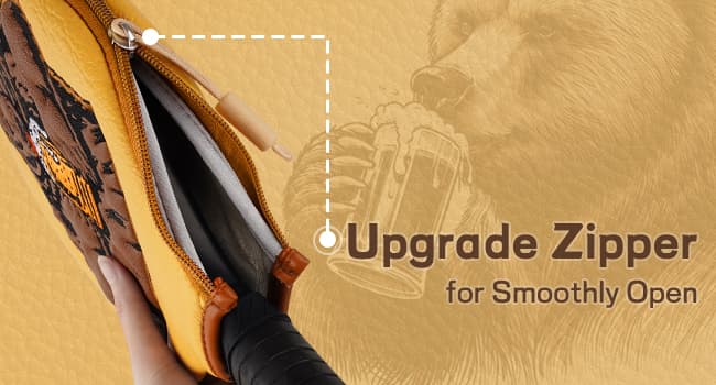 Big Crazy Pickleball Paddle Cover, Pickleball Paddle Case, Pickleball Paddle Covers for Paddle Protect, Bear Flamingo Pickleball Cover with Zipper, Pickleball Gift