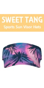 Sports Sun Visor Hats Adjustable Sun Visor Caps for Women and Men
