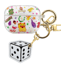 Sonix Keychain Case Compatible with Apple AirTag | Protective AirTag Cover Keychain | Checkmate Green Pickleball Paddle | Pickleball Green