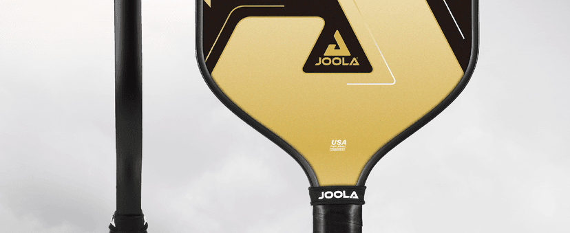 JOOLA Stratos Pickleball Paddle – Reinforced Fiberglass Surface, Honeycomb Polypropylene Core, USAPA Approved, Durable & Beginner-Friendly Pickleball Racket with Comfortable Grip