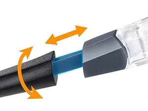 TICONN Anti-Fog Safety Glasses for Men and Women, ANSI Z87.1 Scratch Proof Eye Goggles with Adjustable Arms and UV Protection