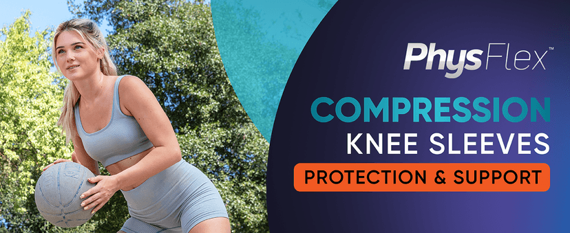 Knee Brace for Pain Relief - 2 Pack Knee Sleeves for Men and Women - Support for Weightlifting, Gym, Workout, Volleyball - Meniscus Tear, ACL, Arthritis