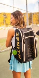 A11N SPORTS Pickleball Bag, Reversible Crossbody Sling Bag/Backpack for Women Men